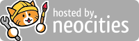 the hosted by neocities icon
